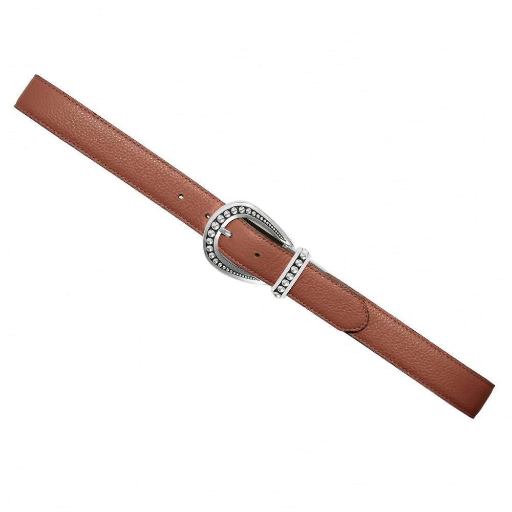 NEW BRIGHTON women's really tough reversible belt in bourbon - Picture 3 of 3